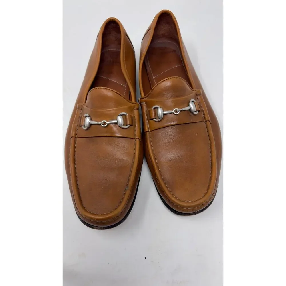 Allen Edmonds Verona ll brown leather horsebit Italian loafer 10.5